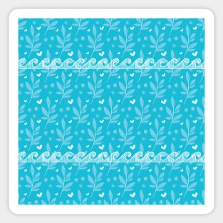 Santorini Greece pattern #18 Sticker